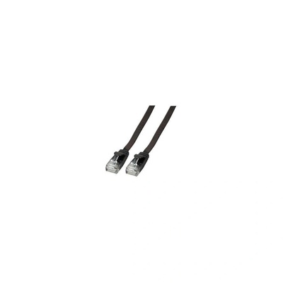 EFB-Elektronik RJ45 Flachpatchkabel U/UTP, Cat. 6A, PVC, 1, 5m, schwarz (K8107SW. 1, 5) (K8107SW.1,5)