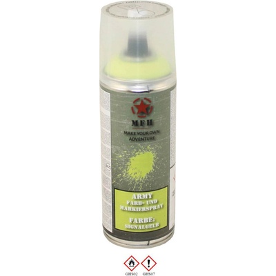 ARMY SPRAY FARBA RÝCHLO SCHNÚCA 400 ML SIGNÁLNA ŽLTÁ