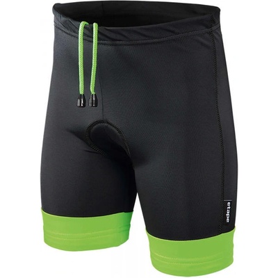 Etape dětské kraťasy černá /zelená
