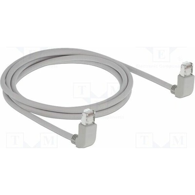 DeLock 83512 RJ45 Cat.5e SFTP, pravoúhlý / pravoúhlý, 2m