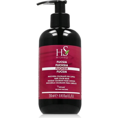 HS MILANO Hair Color Mask Pink 250 ml нюанс Fuchsia