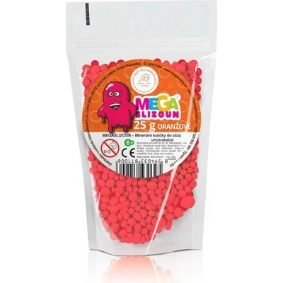 Megamánie Kuličky do slizu oranžové 25g
