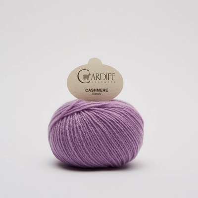CASHMERE CLASSIC Cardiff Cashmere Farby CASHMERE: 698 svetlá lila