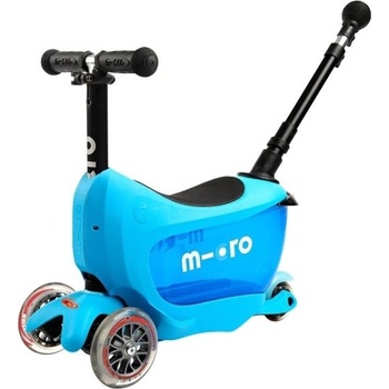 MICRO Mini2go Deluxe Plus koloběžka modré