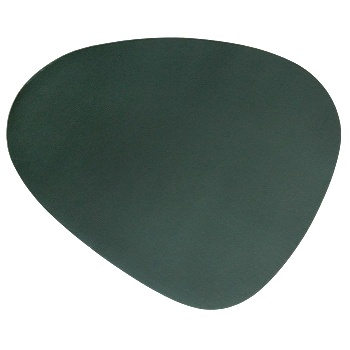 Image 1 of Horecano HELLA-Кожена подложка за хранене асиметрична ЗЕЛЕНА 45x37cm (HC-931131) 16435-3(243016-4) (01931131)