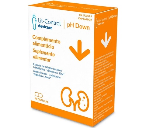 Lit-Control pH Down 60 kapsúl