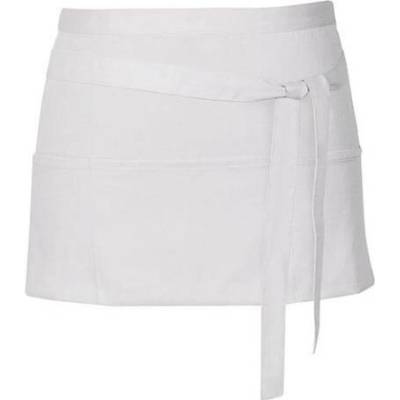 Link Kitchen Wear Koktejlová zástěra X983 White 60x30cm