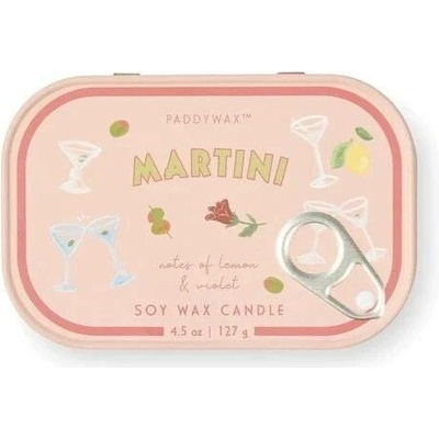 Paddywax v plechové dóze Bistro Martini 127 g