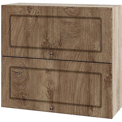 ИРИМ Горен кухненски шкаф Сити АРФ-Дъб натурал-06-12 80 см