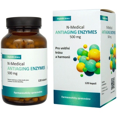 Hyaluron N-Medical Antiaging Enzymes 120 kapsúl