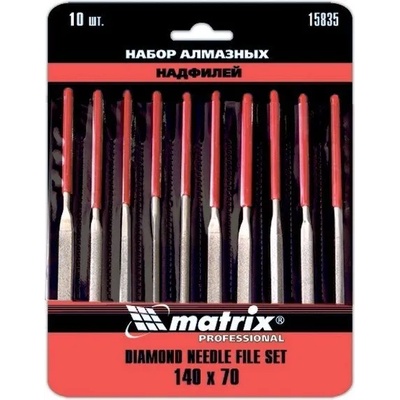 MTX Пилички диамантени, 140 х 70 х 3 mm, 10 бр. MTX MASTER 158359