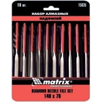 MTX Пилички диамантени, 140 х 70 х 3 mm, 10 бр. MTX MASTER 158359