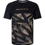 Scott Мъжка фланелка с къс ръкав за колоездене Scott Tee Vertic Lt S/S Cycling jersey - Black - размер M (056-4080-0112)