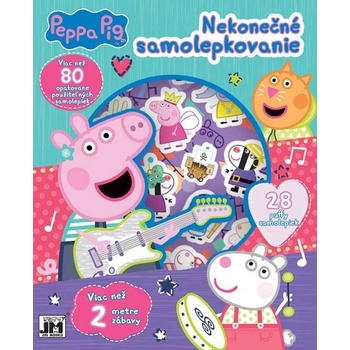 Jiri Models Nekonečné samolepkovanie Prasiatko Peppa Pig