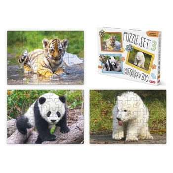 Efko set mláďátka v Zoo 20 40 a 60 dielov