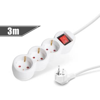 Delight 3 Plug 3 m Switch (20222)