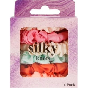  Beauty Silky Скрънчи за коса 6бр (3049)