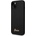 GUESS Liquid Silicone Metal Logo Case - силиконов (TPU) калъф за iPhone 14 (черен)