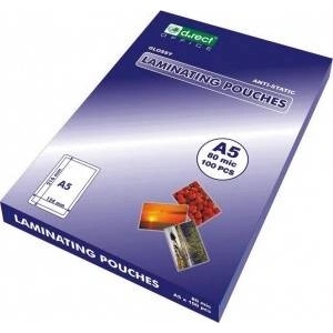 D. Rect Laminating film A5 80 mic a100 D. RECT