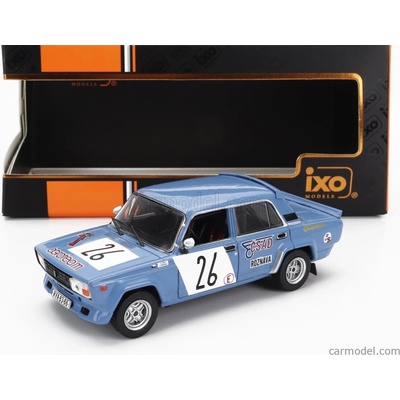 Ixo-models Lada fiat 2105 Vfts N 26 Rally Pribram 1986 Jan Rakottyai Emil Slavik Světle Modrá 1:43