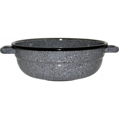 Metalac Smaltovaná mísa dekor kámen 18 cm