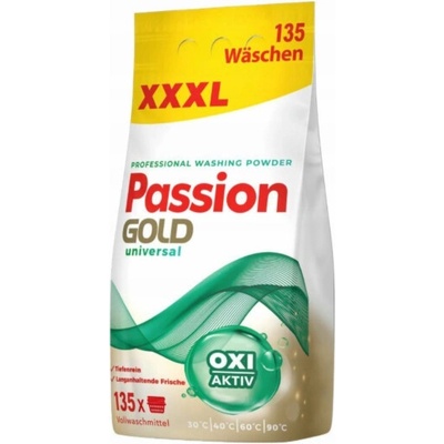 Passion Gold Univerzální Prací Prášek 8,1 kg 135 PD
