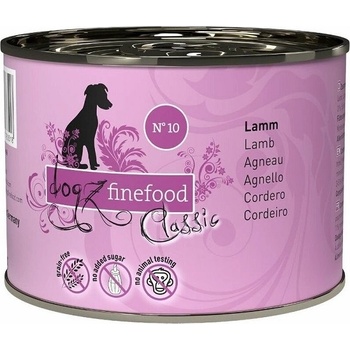 Dogz Finefood No.10 jahňacie 200 g