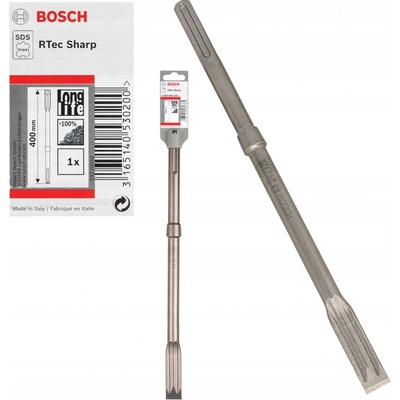 Plochý sekáč Bosch SDS-Max na betón 25 mm 400 mm