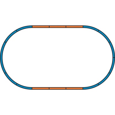 Piko Комплект пътна настилка за релси комплект А (55365)