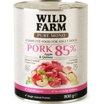 WILD FARM pure mono Свинско с ябълка и киноа 800 г - монопротеинова храна за кучета