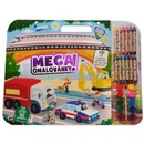 Mega omalovánkový set Doprava