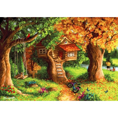 Enjoy - Puzzle Tree House - 1 000 piese