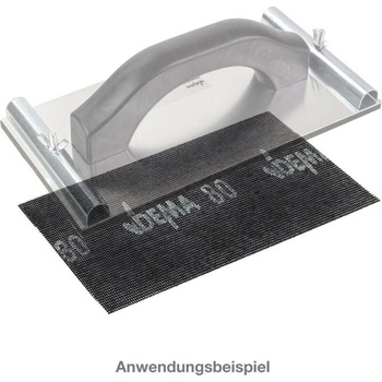 DEMA Brúsna mriežka na sadrokartón K80, 115 x 280 mm, 10 ks