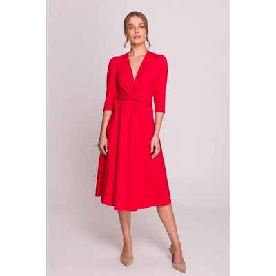 STYLOVE Dámské šaty S404 RED