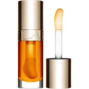 Clarins Lip Comfort Oil масло от нар с хидратиращ ефект цвят 01 honey 7ml