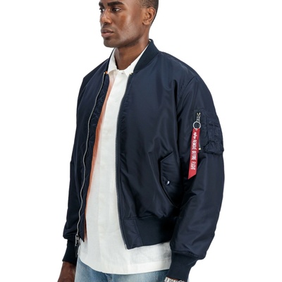 Alpha Industries MA-1 Heritage Bomber Jacket rep blue modrá