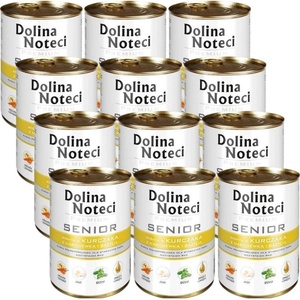 Dolina Noteci Noteć Valley PREMIUM Senior Chicken с моркови и босилек 12x400 г
