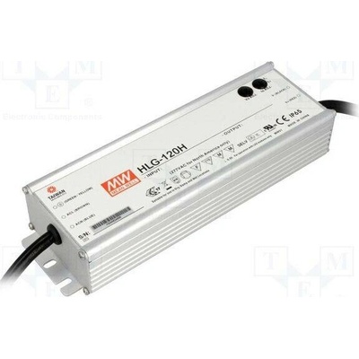 MEAN WELL HLG-120H-C350A Napájecí zdroj: spínaný; LED; 150W; 215÷430VDC; 175÷350mA; IP65