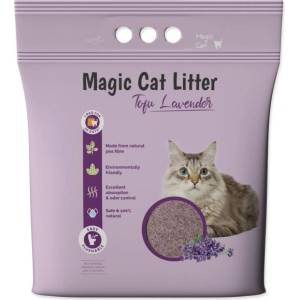 Magic Cat Постеля Magic Litter Tofu лавандула 6л (003-403)