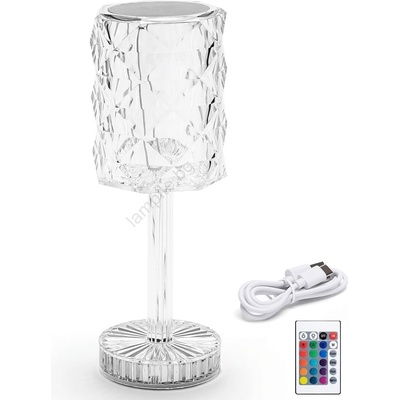 Aigostar LED RGB регулируема настолна лампа 1W/5V 1800mAh 26 см + DO (AI0571)