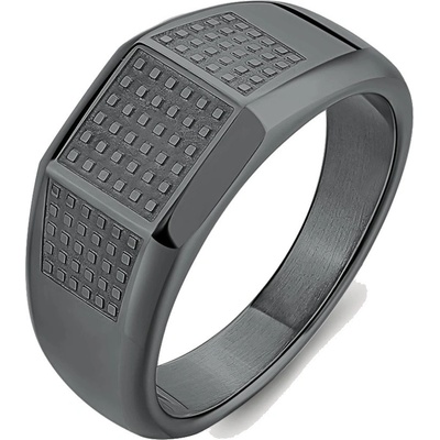 Brosway ocelový prsten pro muže Bullet BUL69