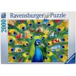 Ravensburger Пъзел Ravensburger от 2000 части - Паун (16567)