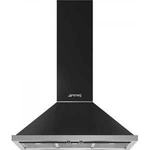 Smeg Абсорбатор SMEG Portofino KPF9AN, 275W, А+, 781 м3/ч, 3 скорости, 3 филтъра, Антивъзвръщателен клапан, Инокс, LED, Антрацит (KPF9AN)