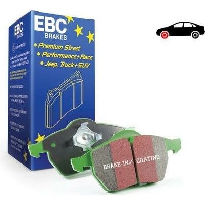 EBC Brakes Sada brzdových platničiek kotúčovej brzdy 21004