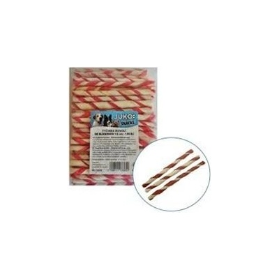 JUKO Tyčinka buvolí se slaninou Snacks 13 cm 100 ks