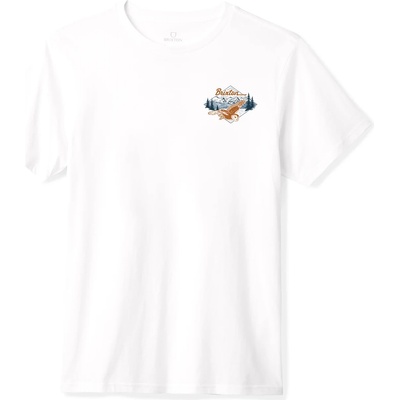 Brixton Мъжка тениска Brixton Driftway S/S TLRT T-shirt - White (216-6963-0211)