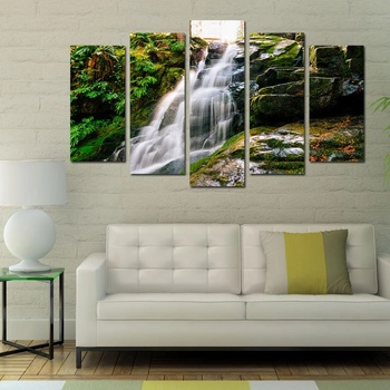 Art gift Панел за стена - Водопад в скалите