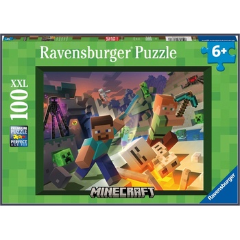 Ravensburger Minecraft Monstra z Minecraftu 100 dílků