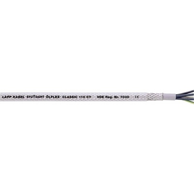 Lapp CLASSIC 110 CY 1135614/1000 riadiaci kábel 4 G 10 mm² 1000m priehľadná