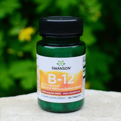 Swanson Methylcobalamin Vitamin B12 5000mcg 60 tablet